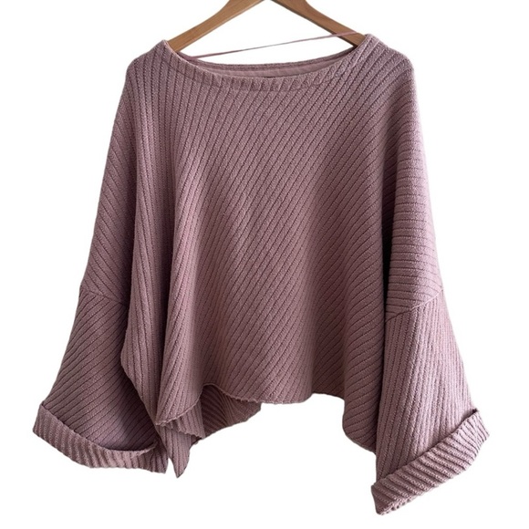 Free People blush Women's Pink Sweater - Picture 4 of 5